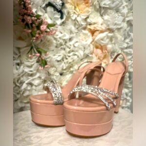Pink Schultz heels